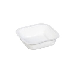 NP01 Sıcağa Dayanıklı Karton Gıda Kabı 125x125 mm - NaturaPack