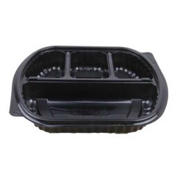 Özge Plastik 4 Bölmeli Sıcak Yemek Kabı Seti - Özge Plastik