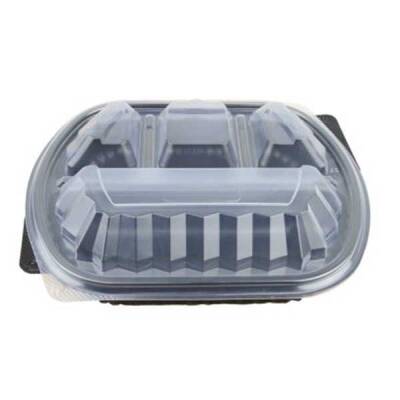 Özge Plastik 4 Bölmeli Sıcak Yemek Kabı Seti - 2