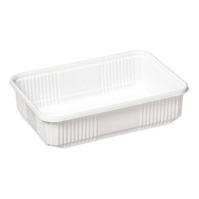 Özge Plastik K 250 Kaymak Kabı - Beyaz - 1