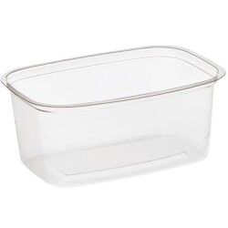 Özge Plastik Oval Kaymak Kabı H:50 mm - 1