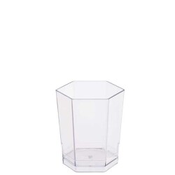 Plastik Altıgen Kap 50 cc - KullanatPazarı