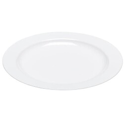 Plastik Beyaz Tabak 26 cm 10'lu - KullanatPazarı