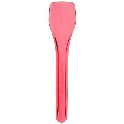 Plastik Dondurma Kaşığı Kırmızı 9,5 cm - 1