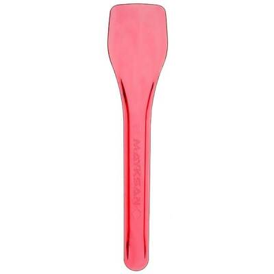 Plastik Dondurma Kaşığı Kırmızı 9,5 cm - 1