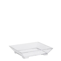 Plastik Kare Mini Tabak 60mm - KullanatPazarı