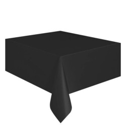 Plastik Masa Örtüsü Siyah 137x183 - KullanatPazarı