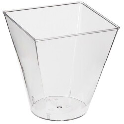 Plastik Mini Kap 240cc Şeffaf - KullanatPazarı