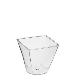 Plastik Mini Kap 60 cc Şeffaf - KullanatPazarı