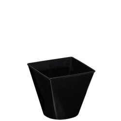 Plastik Mini Kap 60 cc Siyah - KullanatPazarı