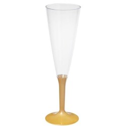 Plastik Şampanya Kadehi Altın - KullanatPazarı