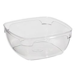 Plastik Sütlaç Kase Şeffaf - Rubikap