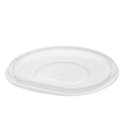 Policap 145 mm PP Çorba Kase Kapağı Şeffaf 14-16 oz - Policap