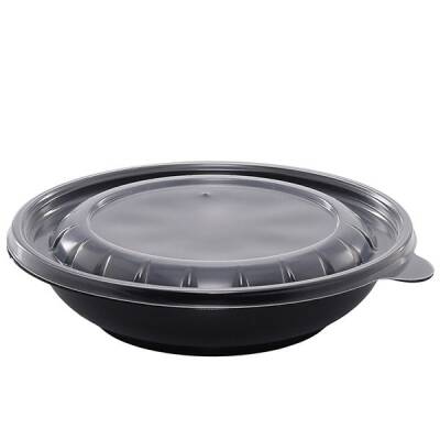 Policap 500 gr Siyah Yemek Kabı (Sıcağa Dayanıklı) - 1