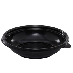 Policap 500 gr Siyah Yemek Kabı (Sıcağa Dayanıklı) - Policap