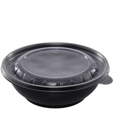 Policap 750 gr Siyah Yemek Kabı (Sıcağa Dayanıklı) - 1