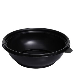 Policap 750 gr Siyah Yemek Kabı (Sıcağa Dayanıklı) - Policap