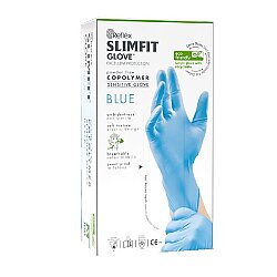 Reflex Slim Fit Pudrasız Eldiven Mavi Small - KullanatPazarı