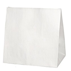 Sapsız Beyaz Taşıma Torbası Ekstra Büyük 31x20x31 - KullanatPazarı