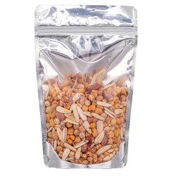 Şeffaf Metalize Kilitli Doypack 20x30x10 cm - 1000 gr - KullanatPazarı