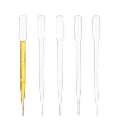 Şeffaf Pastör Plastik Pipet 3 ml - 1