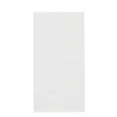 Sies Garson Katlama Lüks Peçete Beyaz 33x33 cm - 1