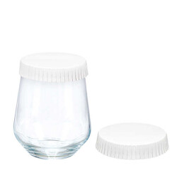 Kağıt Bardak Kapağı Beyaz 72mm - KullanatPazarı