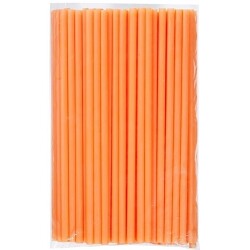 Turuncu Frozen Pipet 26 cm 100'lü - KullanatPazarı