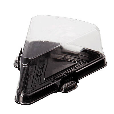 Yeni Dilim Pasta Kabı Siyah Taban - 1