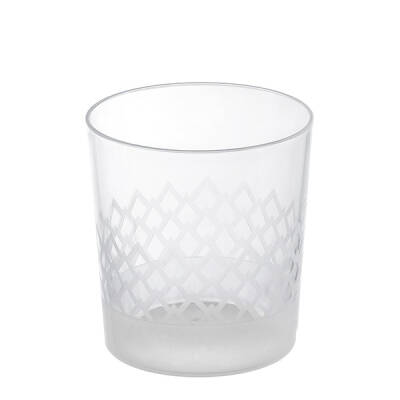 Yeni Yuvarlak Viski Meşrubat Bardağı 220 cc - 1