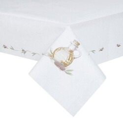 Zeytin Desen Kağıt Masa Örtüsü 130x100cm - KullanatPazarı